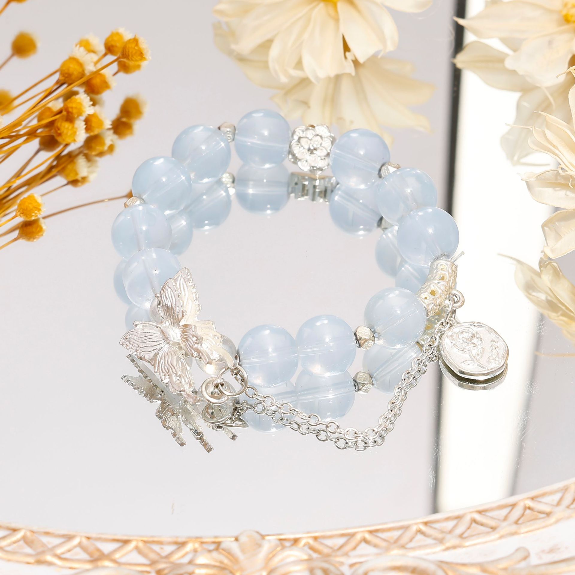 Wholesale of novel style beaded tassel bracelets for women. Niche design, high appearance level, unique, no similarity, versatile pic 8