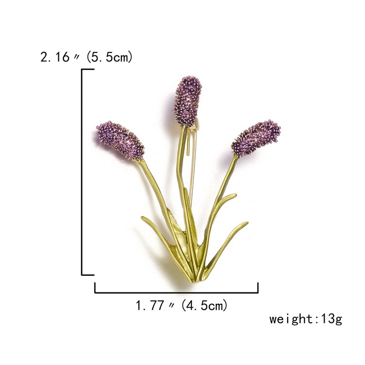 Cross-border best-selling plant series brooches, daisies, sunflowers, lacquered vases, maple leaf flower brooches and brooch accessories pic 2