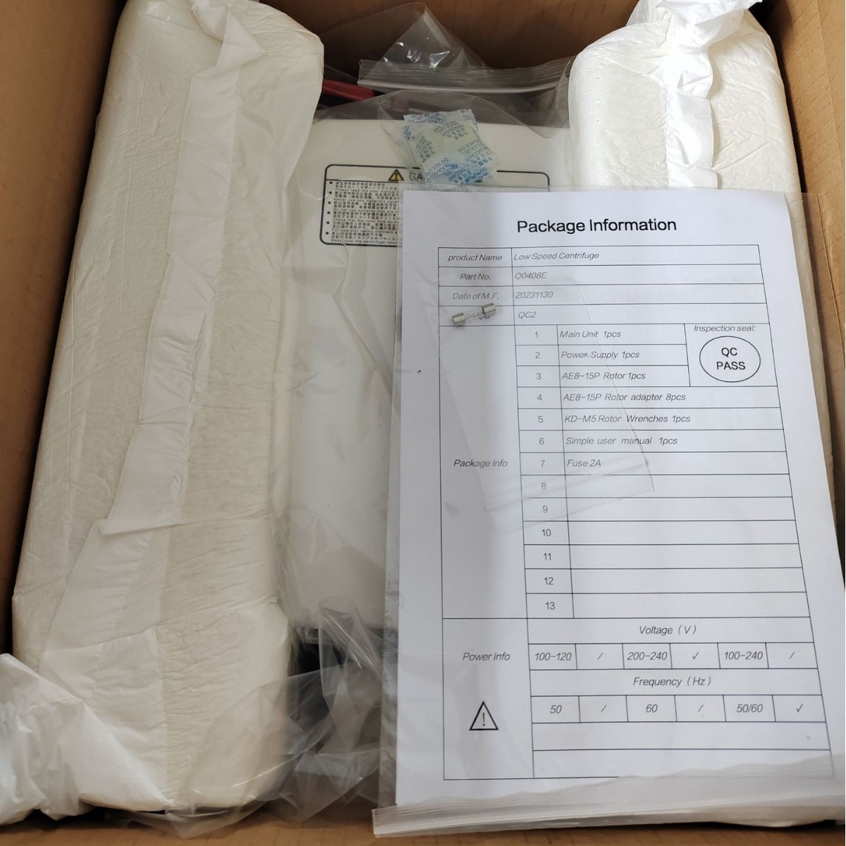 Cross-border exclusive Q0408E multi-functional centrifuge 4000 RPM small benchtop low-speed centrifuge for laboratories and hospitals pic 10