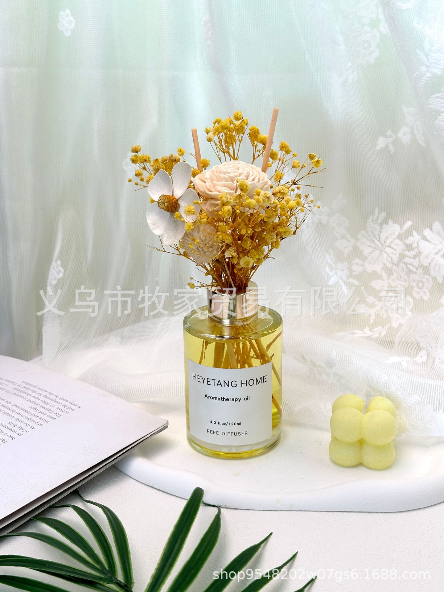 无火香薰摆件卧室持久花香薰装饰干花精油香氛室内详情9