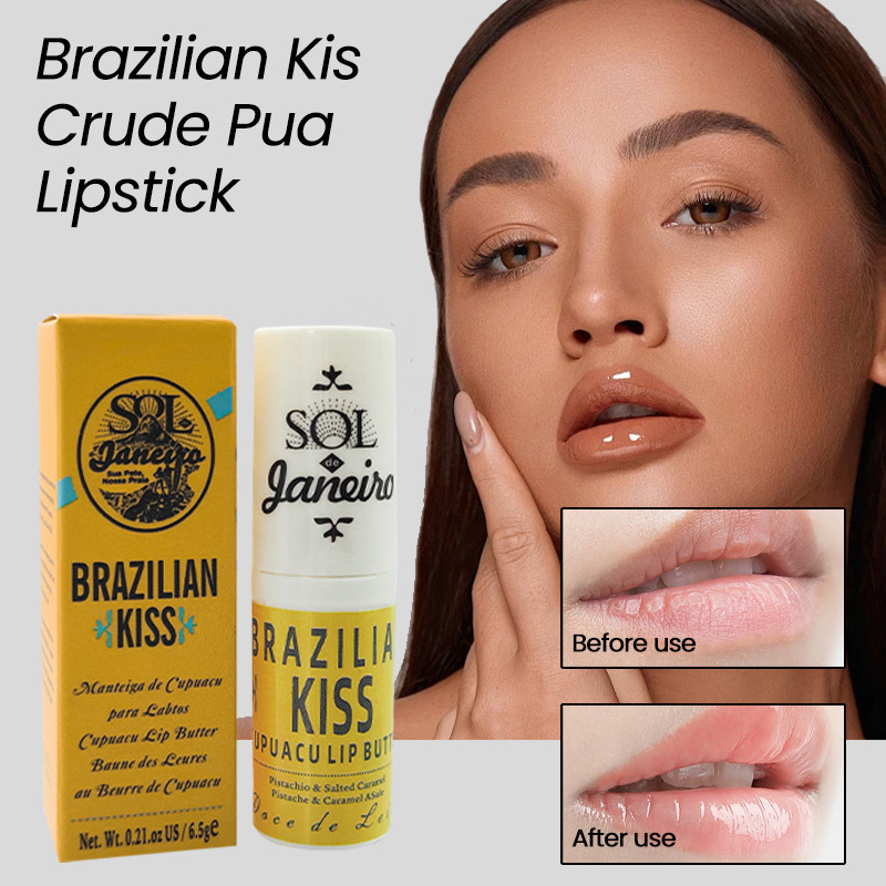 The new cross-border Brazilian Kiss lip balm moisturizes, hydrates and moisturizes daily lip care, prevents dryness and cracking, and reduces lip lines pic 3
