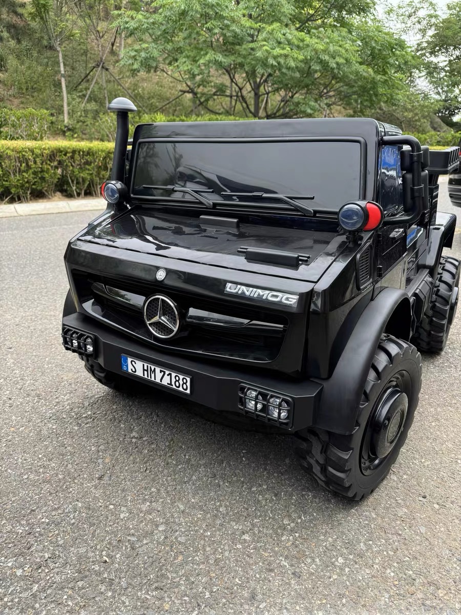 奔驰儿童电动车可坐大人四轮大号无刷电机汽车带遥控小孩玩具童车详情30