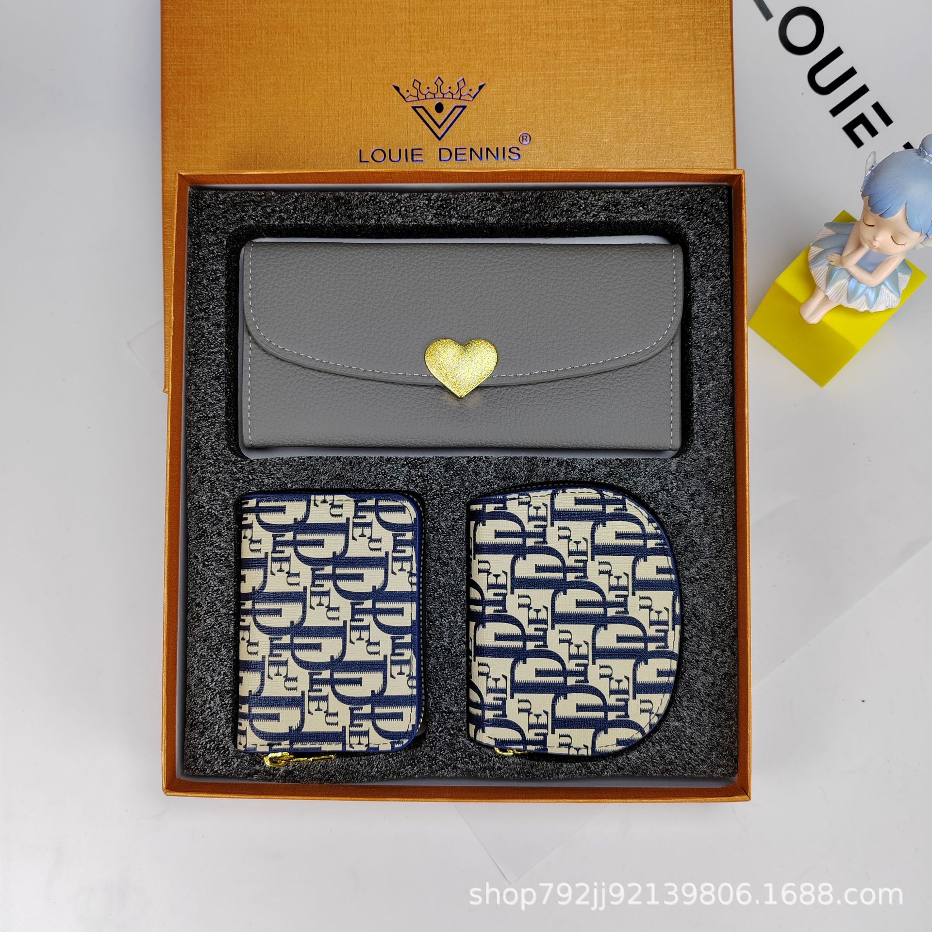 2024新款三件套礼盒装钱夹卡包套盒详情40