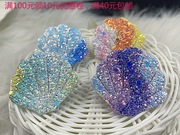 韩版亮面PVC五角星布贴超声波压花 手工发饰头饰材料饰品详情15
