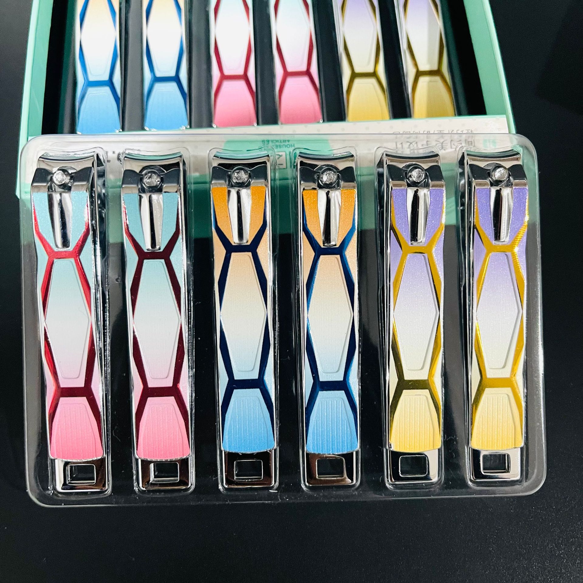 【 Office 】T6518 12/ box 600/ piece T6518 nail clippers, new household box nail clippers, nail art nail clippers, nail pliers 2 yuan supply pic 5
