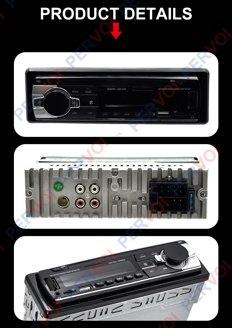 Новый цветной световой плеер pevo с плеером MP3 с картами на флешке TF kaaux12v pic 3