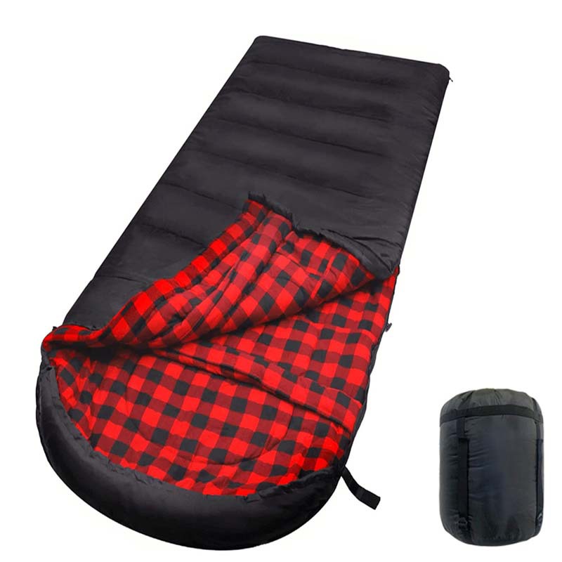 Factory wholesale adult outdoor sleeping bags, single person in spring, autumn and winter, spliced thickened sleeping bags for midday rest, travel and camping pic 2
