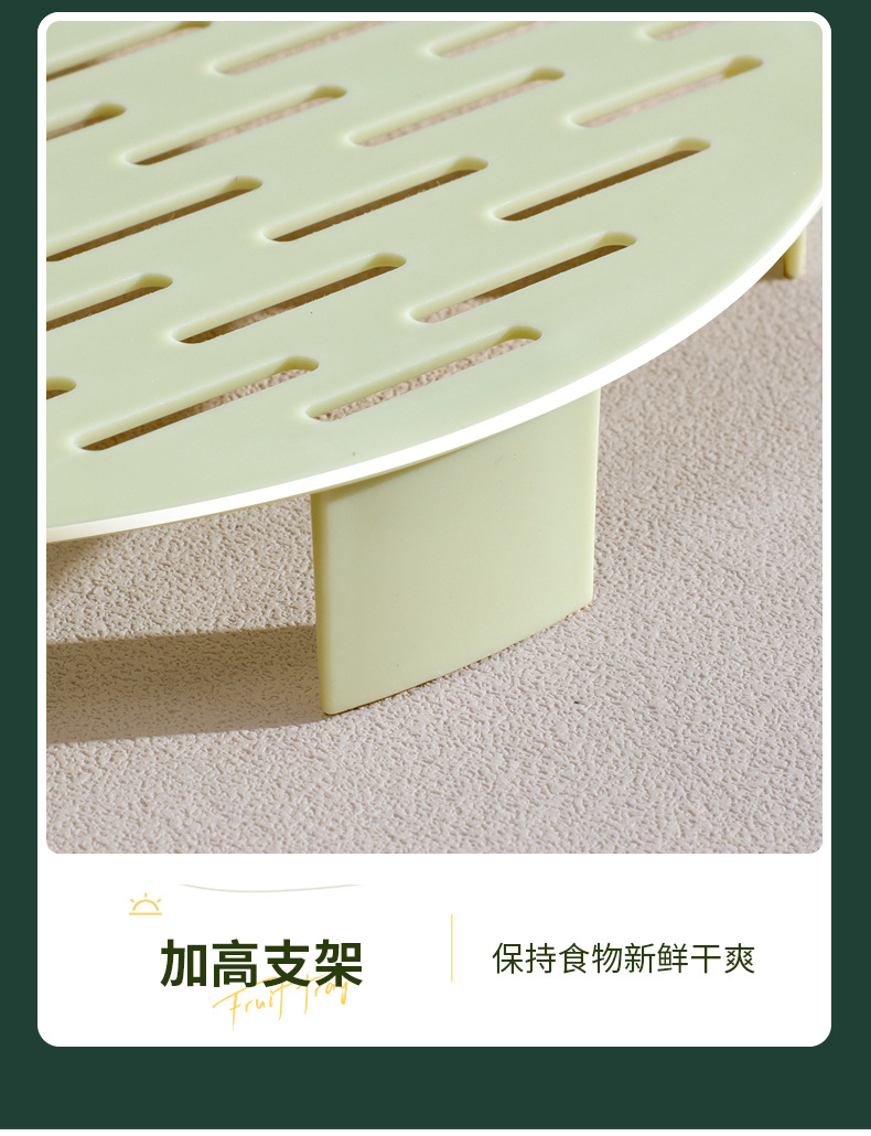 Portable double-layer fresh-keeping box for grains, vegetables, refrigerator, bento box, outdoor picnic blue, snack and fruit storage box pic 16