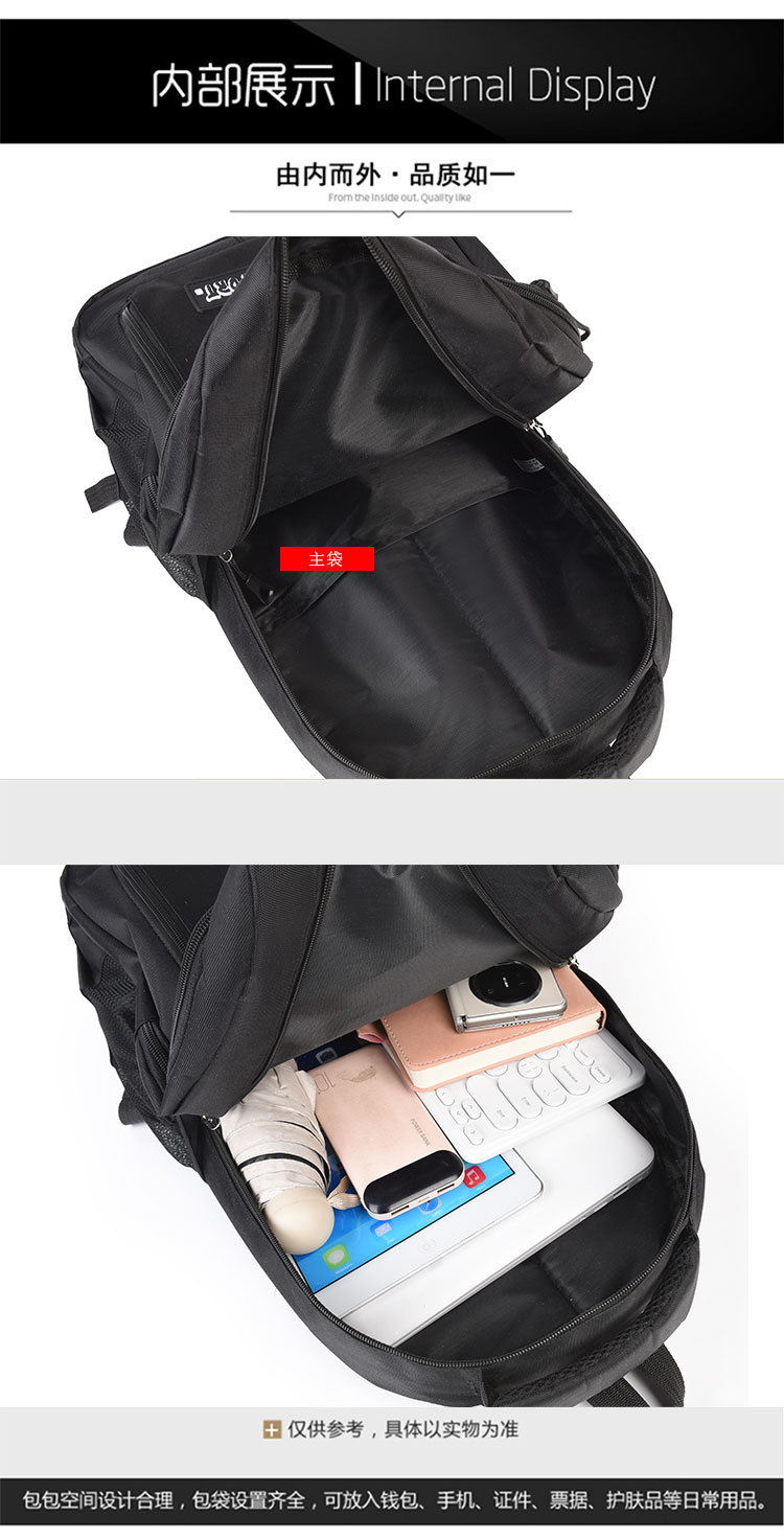 跨境外贸时尚新款容量男女大学生书包外出电脑背包休闲旅行双肩包详情16