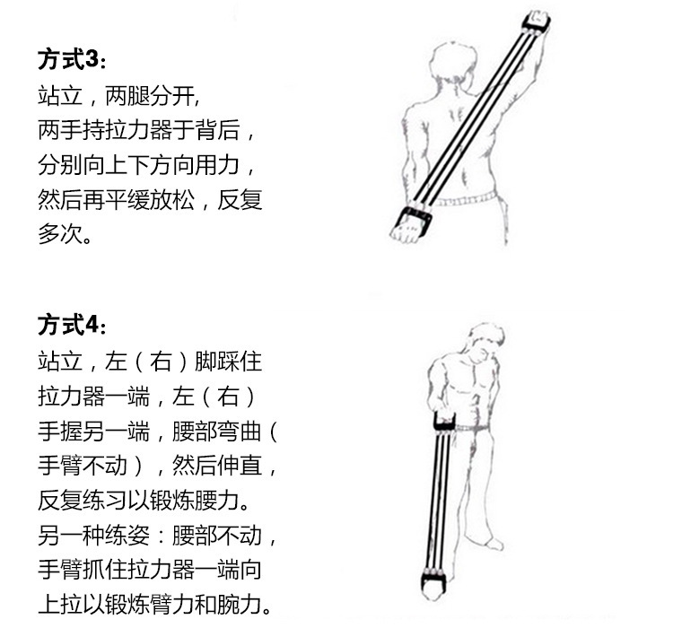 木柄弹簧拉力器可拆卸拉力钢丝健身器材扩胸锻炼胸肌背肌家用详情8