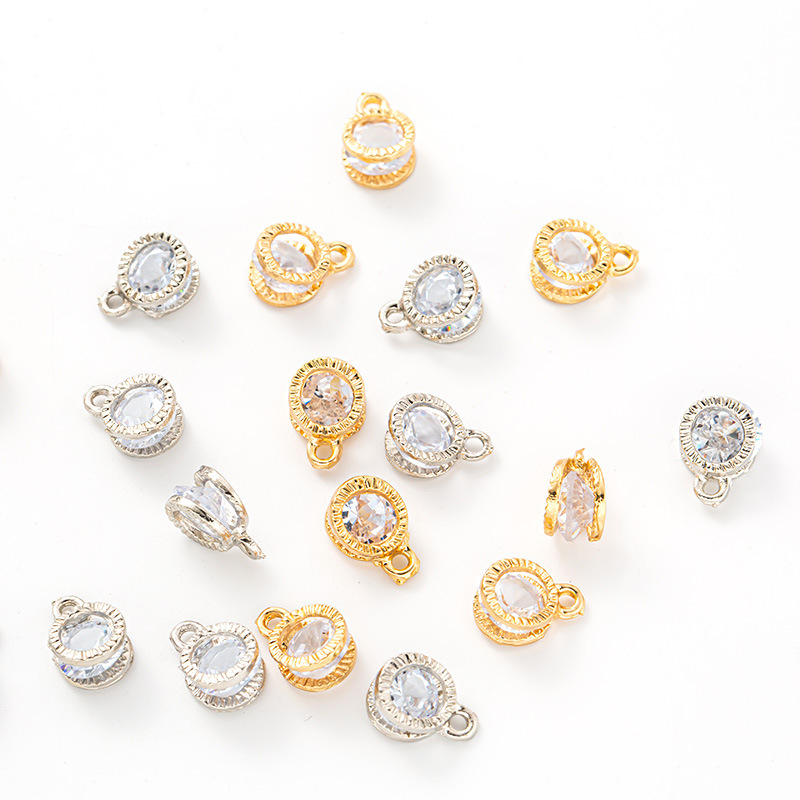 时尚精致锆石挂件 DIY发饰鞋服配件 厂家直销批发 饰品配件 个性潮流装饰品 独特设计风格详情3