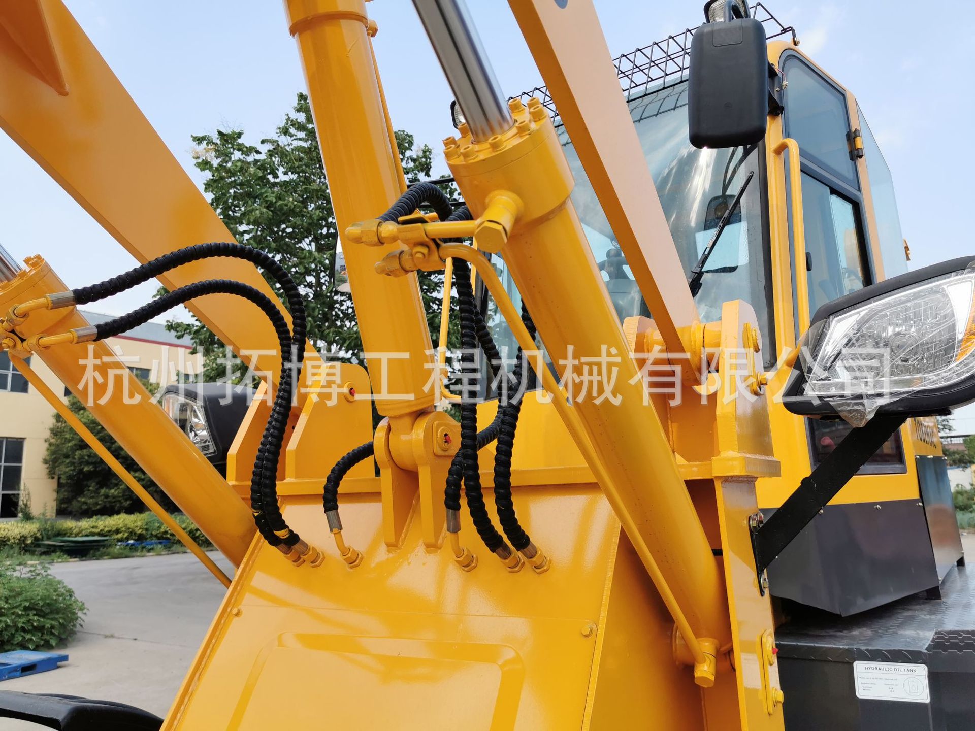 The new model of WZ30-25 tire-type loading machinery, a multi-functional front and post-production excavator and a high-efficiency loader with both ends busy, is now available for direct sales from the manufacturer pic 15