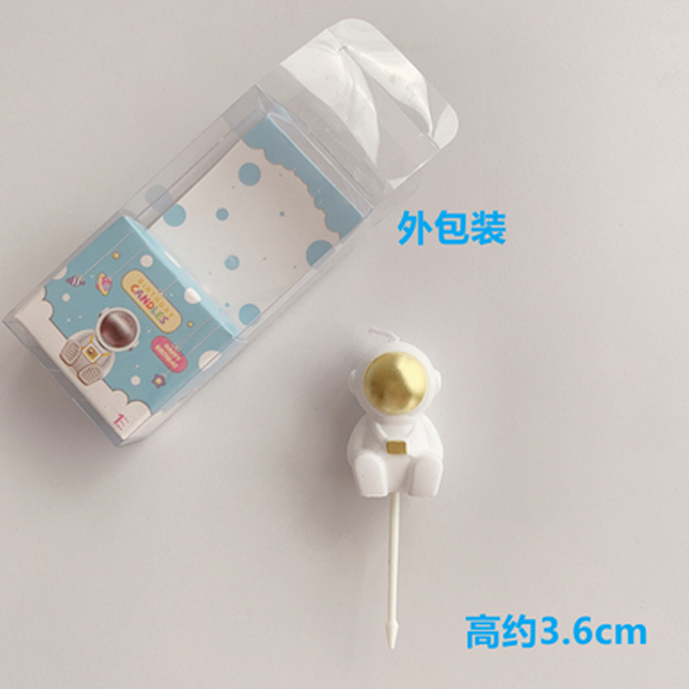 ins可爱卡通小熊生日蜡烛 烘焙蛋糕装饰插牌儿童生日派对拍照道具详情10