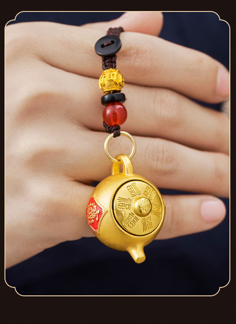 把把壶十二生肖转转手把件包包车配饰把把胡下游热销钥匙扣挂件详情13