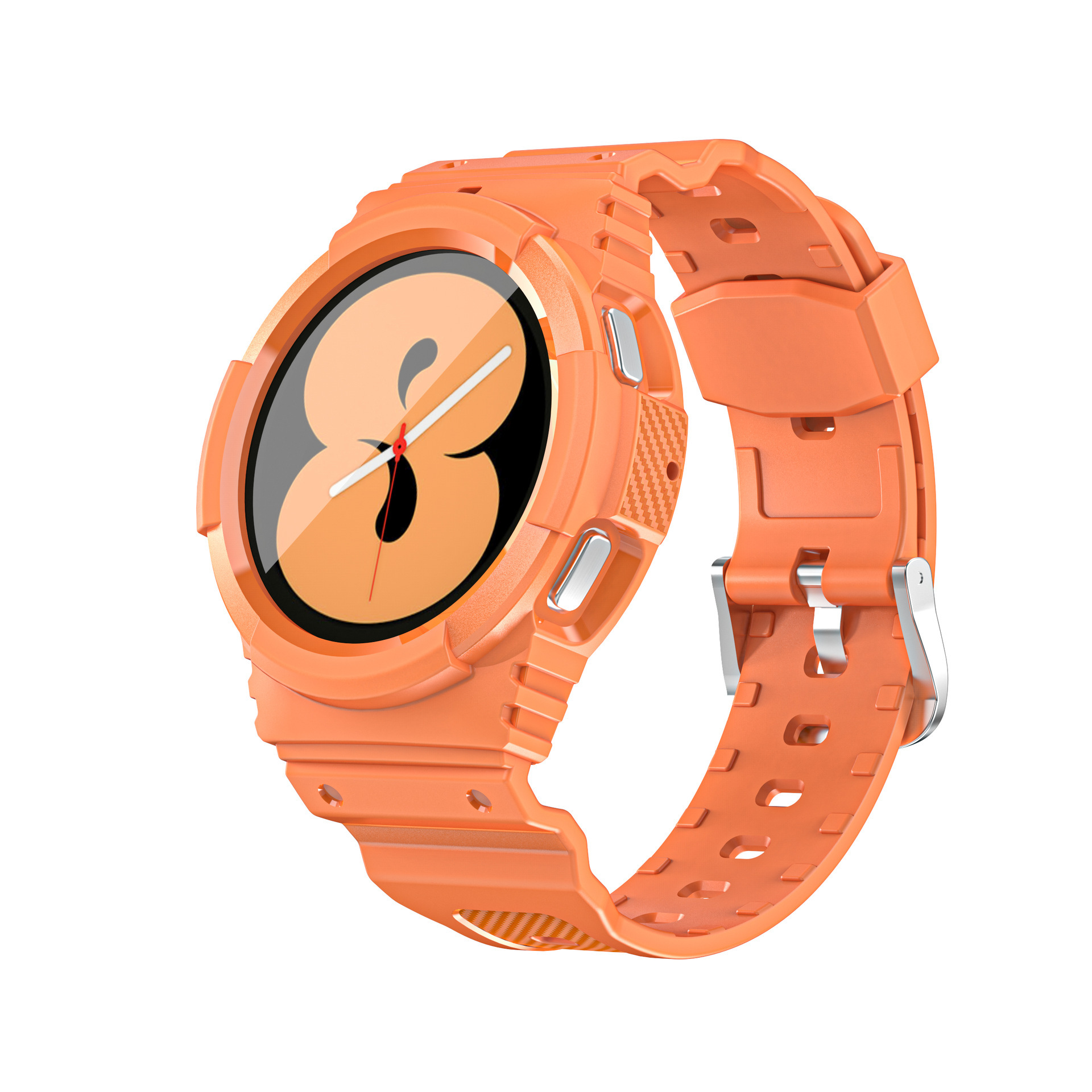 适用三星Galaxy Watch4/5手表TPU保护壳一体透明表带运动40/44mm详情11