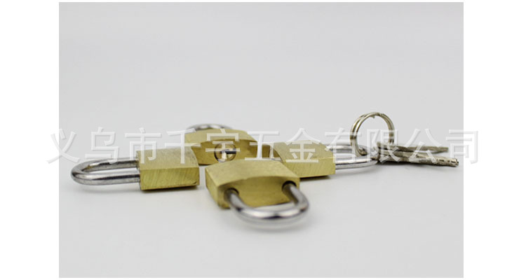 Small copper lock, 20mm copper core, white board, copper padlock, luggage and bag lock, small change can, small lock head, dormitory anti-theft lock pic 8