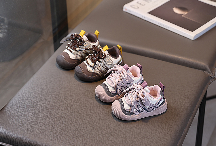 1-3 años otoño moda patchwork color hombre bebé zapatos casuales niño suela suave confort niños comodidad sneakers maré pic 3