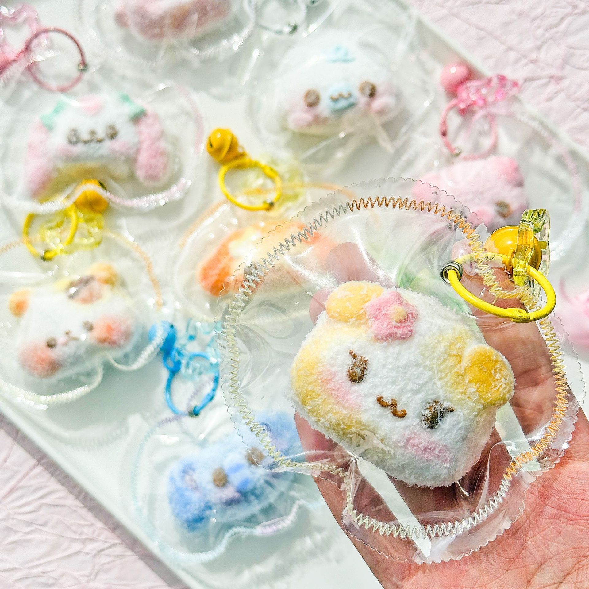 创意动物头食品级硅胶捏捏乐解压玩具网红爆款毛绒公仔挂件放松神器详情15