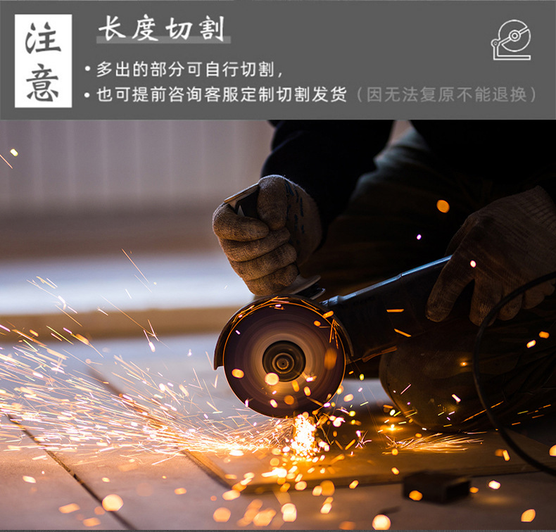 加长衣柜黑色隐形拉手橱柜门把手抽屉免开槽直角拉手防磕碰不刮手详情9