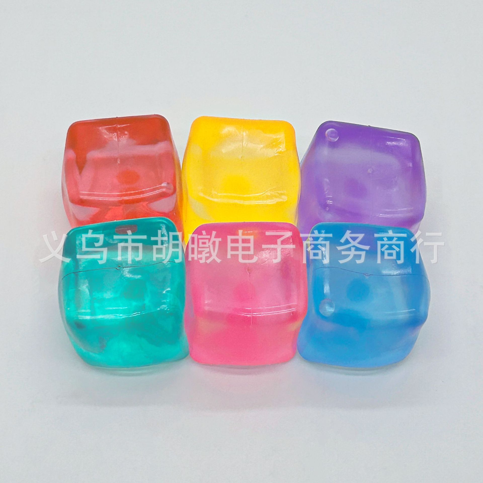 麦芽糖浆球玩具解压发泄方形水晶手捏揉挤压Q弹方形麦芽糖捏捏乐详情3