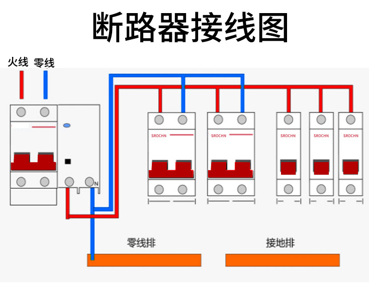 Photovoltaic distribution DC circuit breaker air switch 2P40A63ADC500/DC1000V DC circuit breaker air pic 8