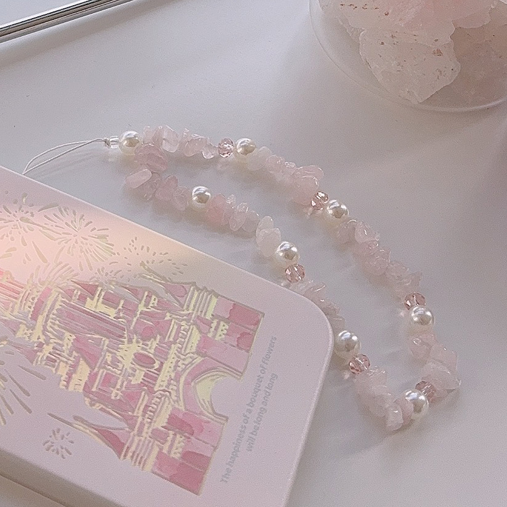 链条手机壳挂绳适用苹果/华为便携手腕带绳个性ins风甜酷挂件详情9