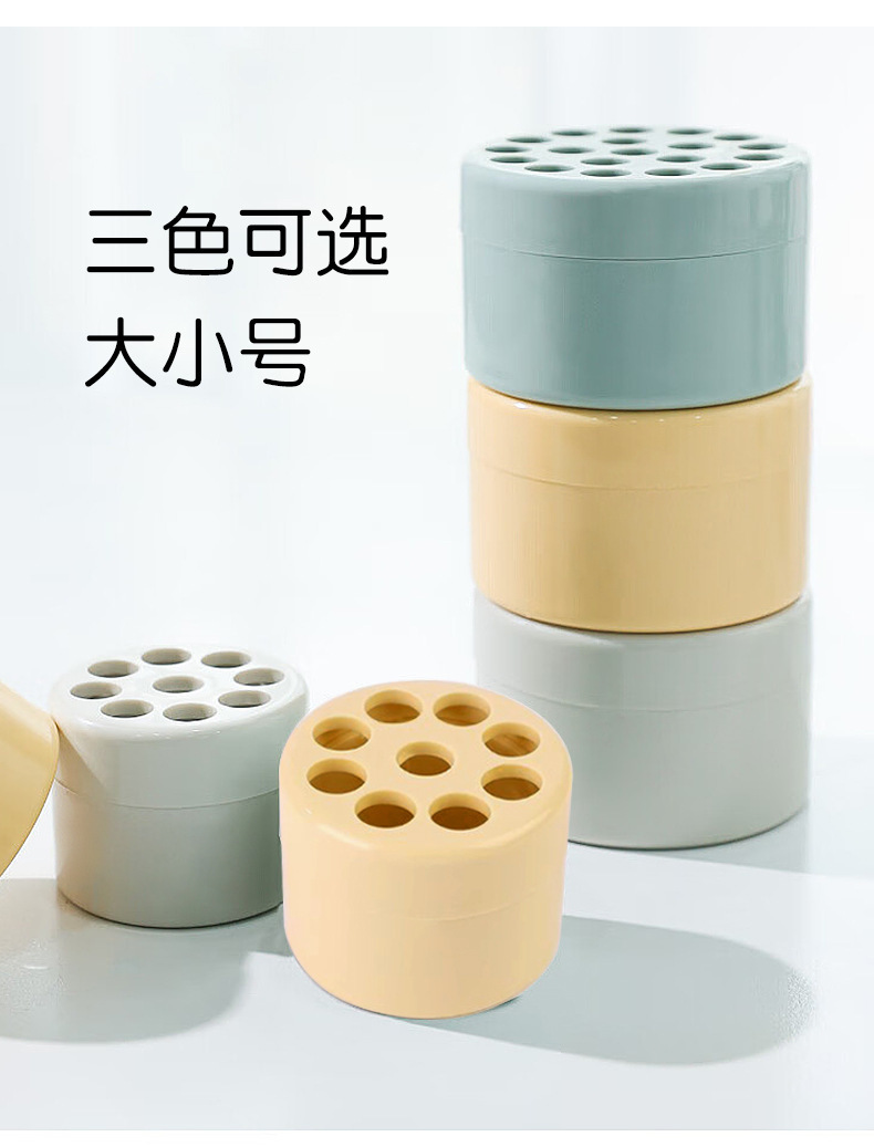 跨境适配大小花茎插花器可重复使用花束支架螺旋花茎架硅胶插花器详情5