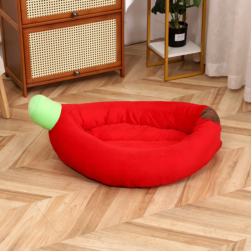Banana pet beds, cat beds, dog beds, cross-border super soft pet pads, thickened anti-slip, detachable and washable, wholesale for small and medium-sized dogs pic 10