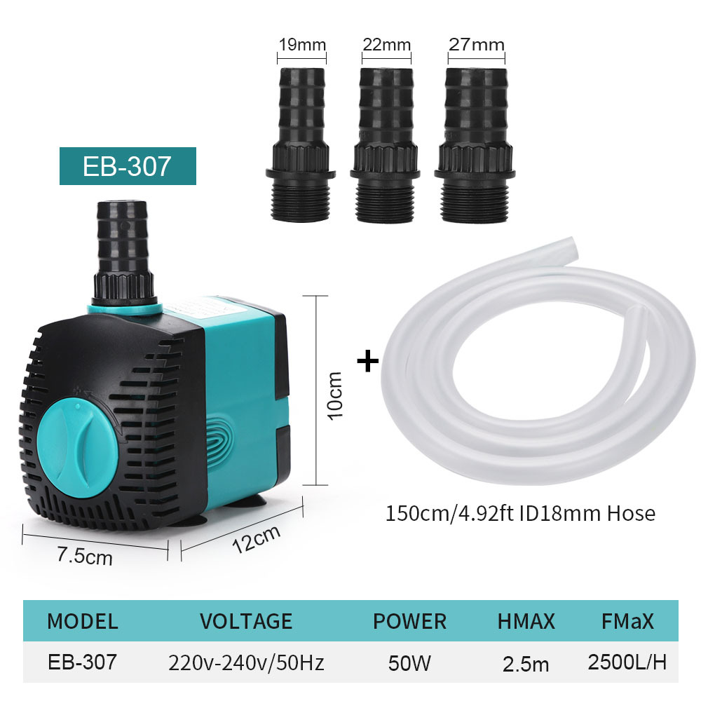 EB系列小型潜水泵鱼缸水泵水族箱水冷空调泵鱼池抽水机侧吸泵详情22
