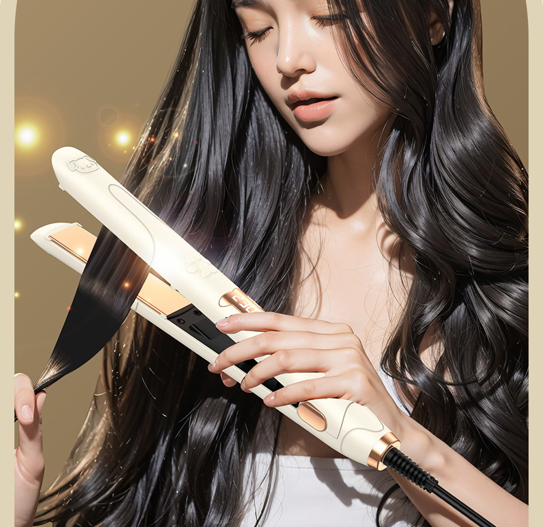 The new cross-border straightening and curling iron is designed for both straight and curly hair, providing long-lasting styling without damaging the hair. It features a small straightening iron and a straightening iron M141 pic 8