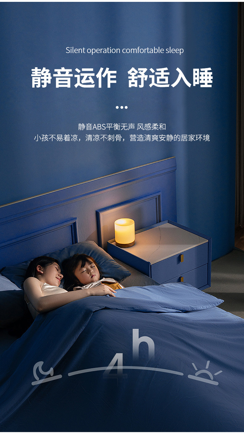 led fan light, crystal 360° oscillating E27 household three-color ceiling fan light, remote control adjustment, bedroom fan light pic 32
