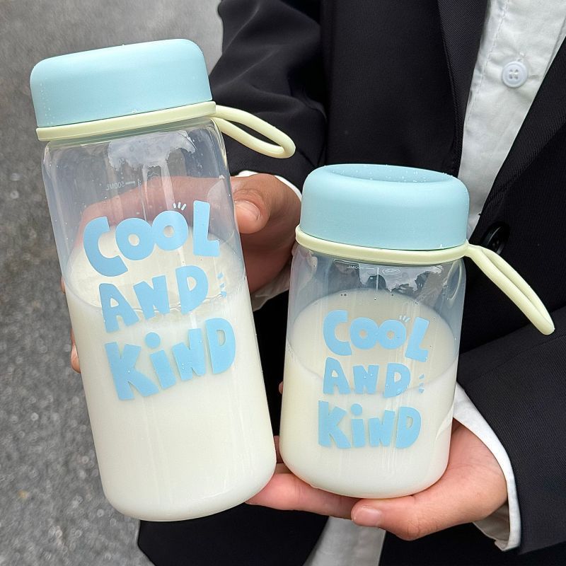 High-quality appearance level ins large-capacity direct drinking cup with a handle, portable and easy to use, simple yet to scale, pc shock-resistant plastic cup pic 9