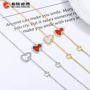 925纯银圆形玛瑙螺纹耳钉女简约ins彩色玛瑙耳骨钉个性气质耳饰品详情9