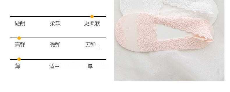 深口蕾丝船袜女隐形袜硅胶防滑夏季浅口薄款女袜时尚花边百搭韩版详情16