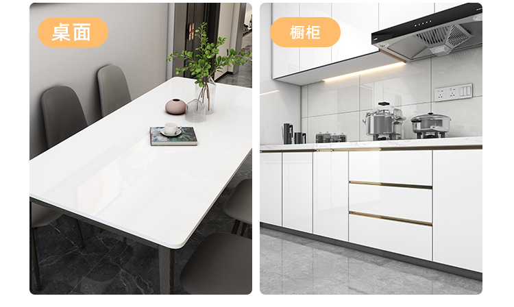 Hemispherical transparent oil-proof film, kitchen countertop preservation film, decoration dust-proof protective film pic 15
