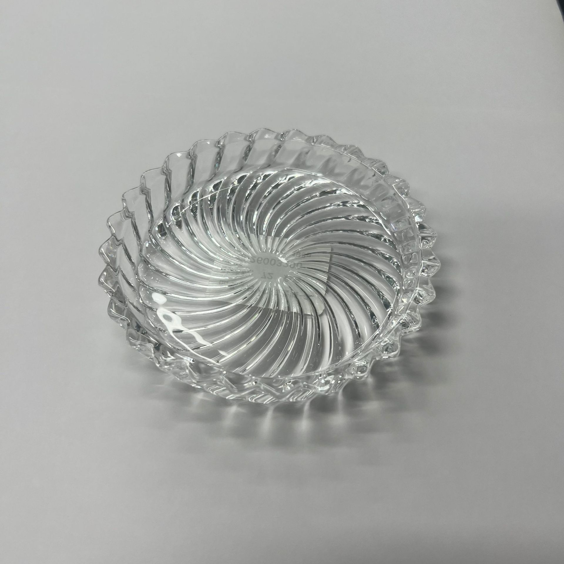 Transparent crystal glass turtle for wealth, feng shui, money turtle, glass animal for warding off evil spirits, decorative craft with plate set pic 16