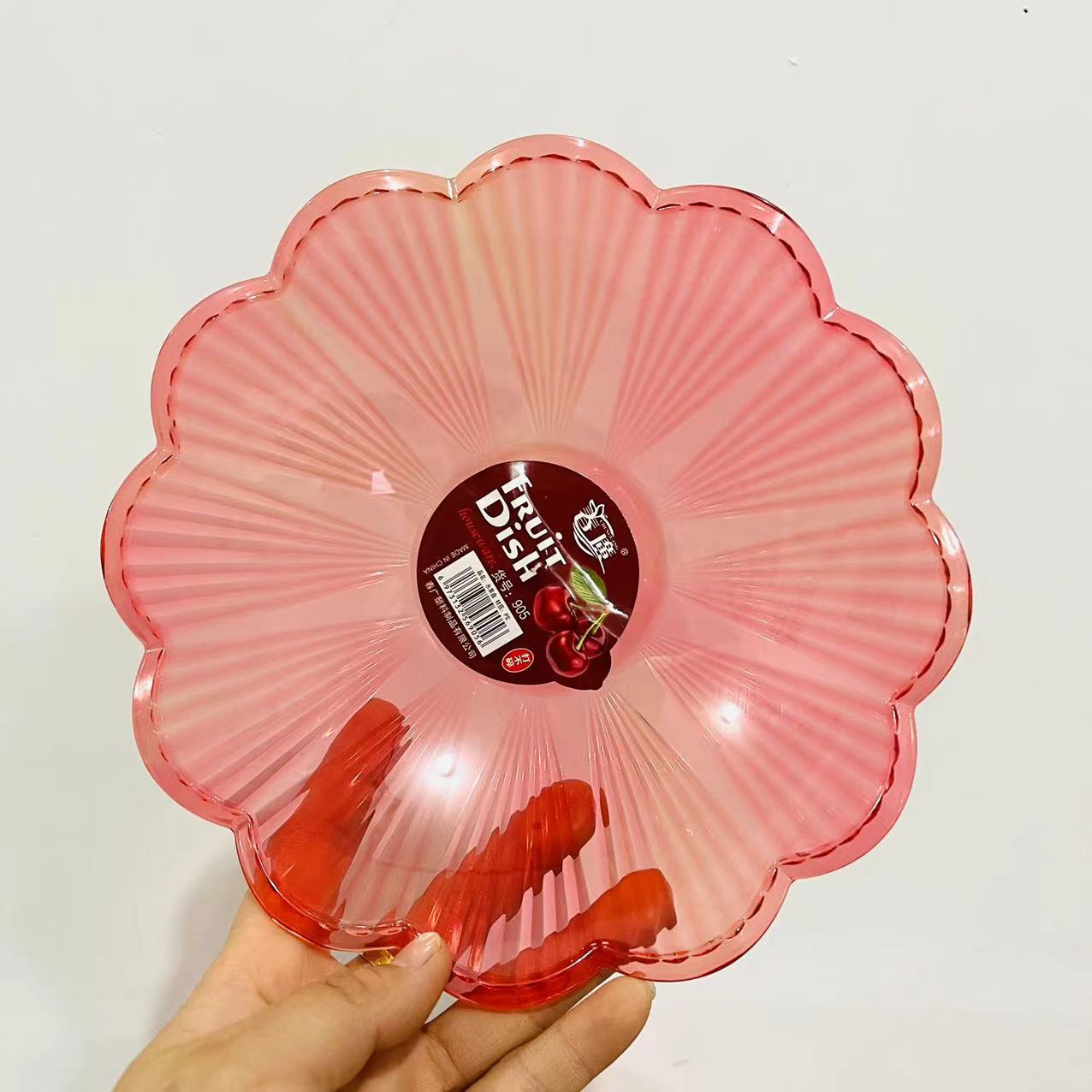0937 transparent candy plate, snack plate, plastic plate, new style plate, new ingredient plate wholesale, 1 yuan, 2 yuan pic 4