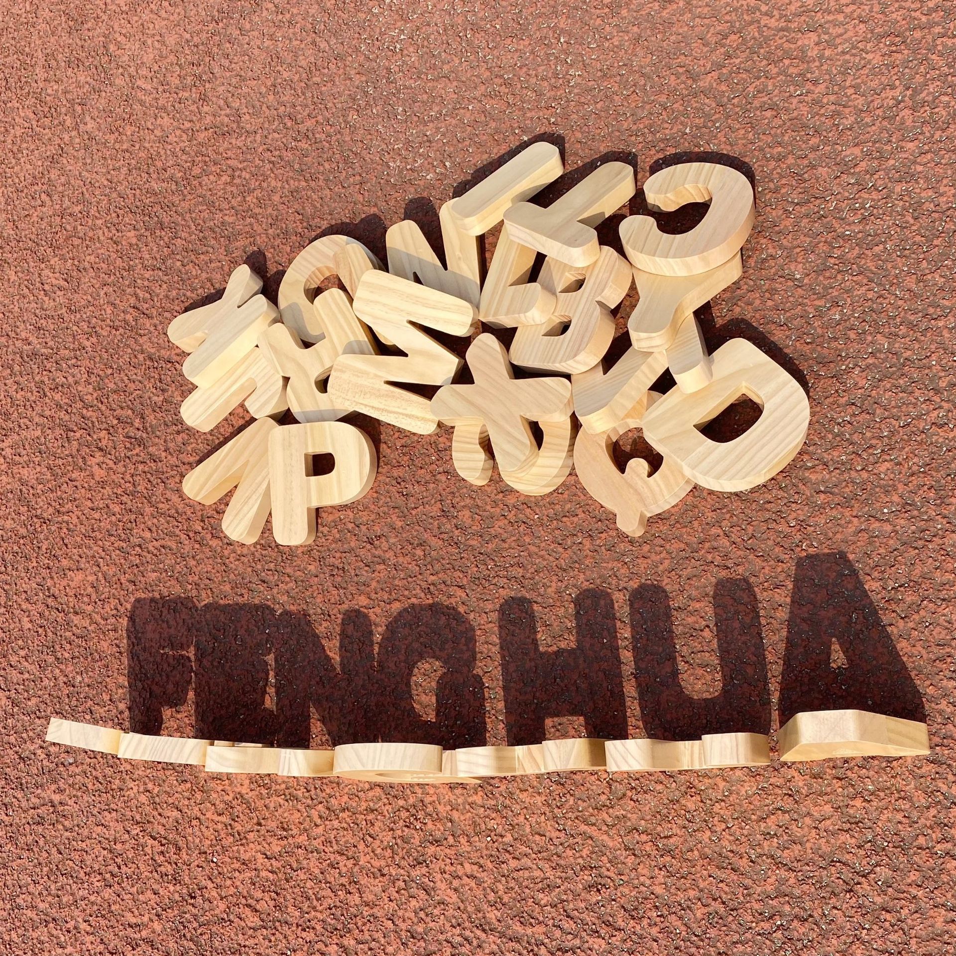 儿童木质26个英文字母拼单词幼儿园大积木平衡叠叠高堆叠益智玩具详情10