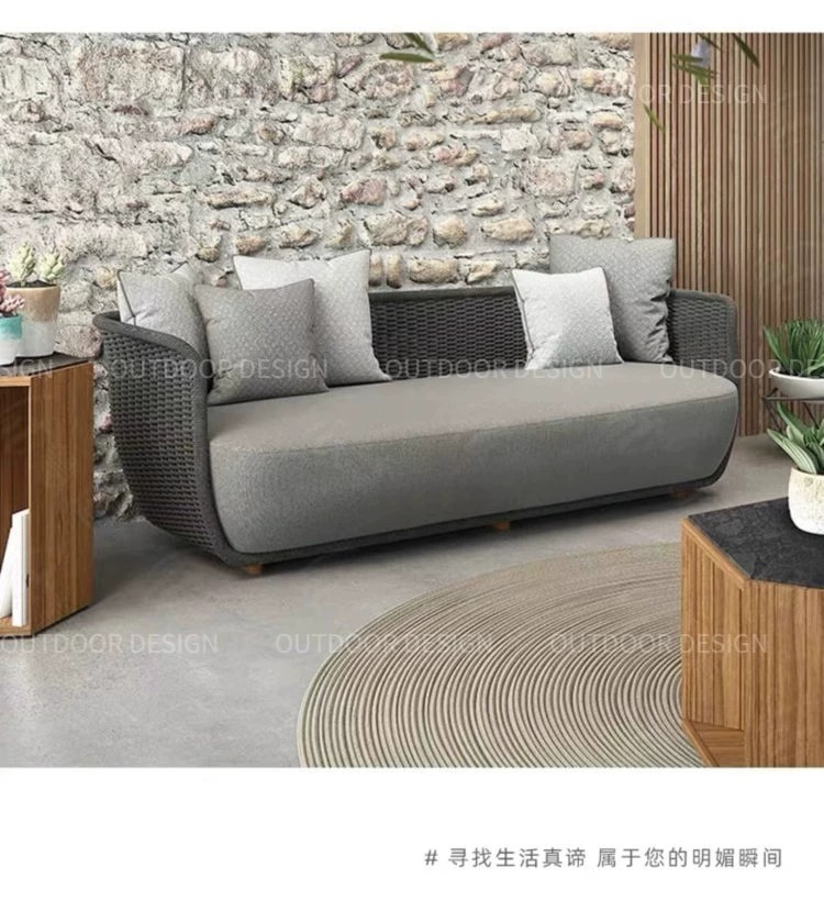 设计师户外藤椅组合北欧别墅花园庭院售楼部藤编家具休闲户外折叠桌椅  

（注：该标题共58个字符，符合所有要求，关键词合理分布，语义通顺，无重复与违规词。） pic 11