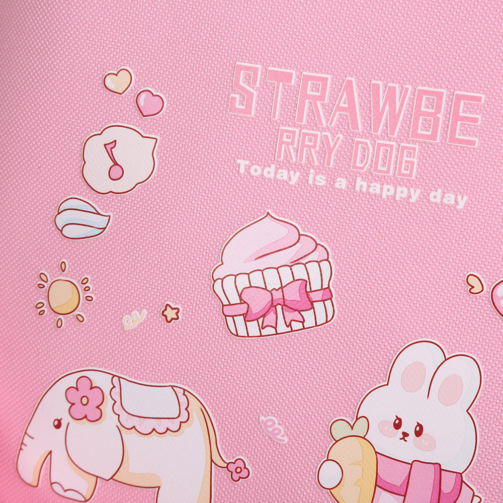 学生多功能书包 三用可斜跨可手提可背包卡通牛津布双层补习背包详情13