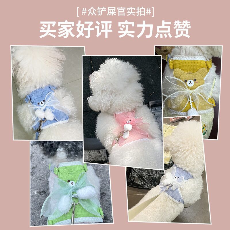 猫咪牵引绳防挣脱外出专用遛猫绳背心式胸背带工字型小猫猫溜猫绳详情2