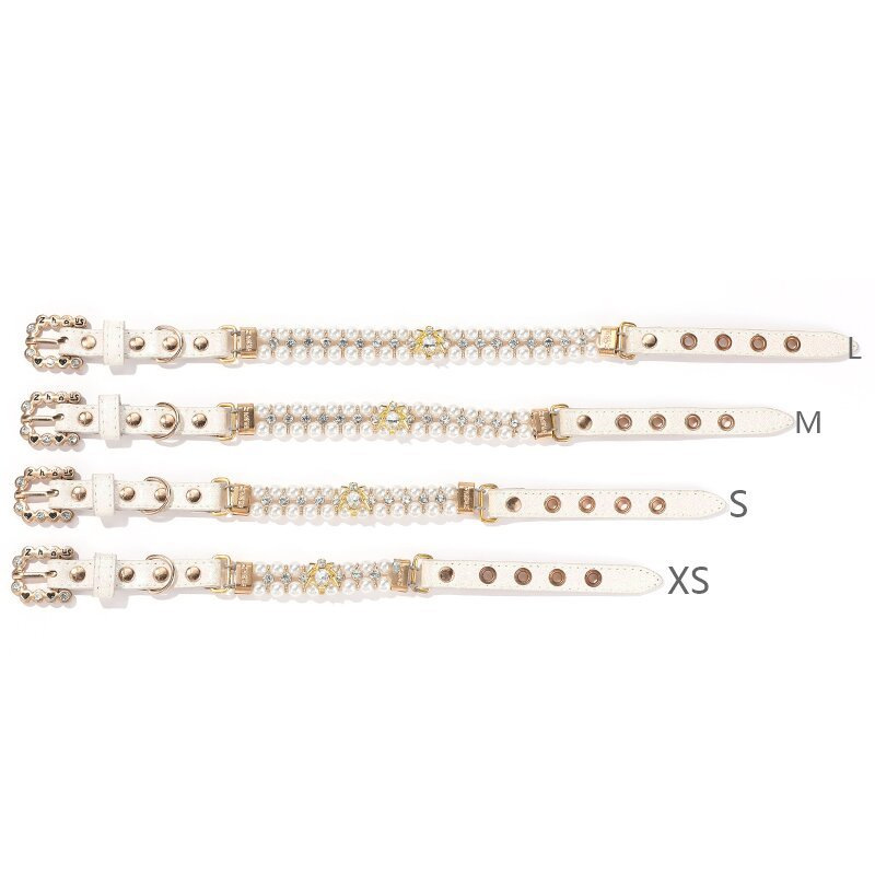 宠物项圈花卉图案宠物配饰宠物饰品宠物项链铃铛装饰用品多款可选详情7