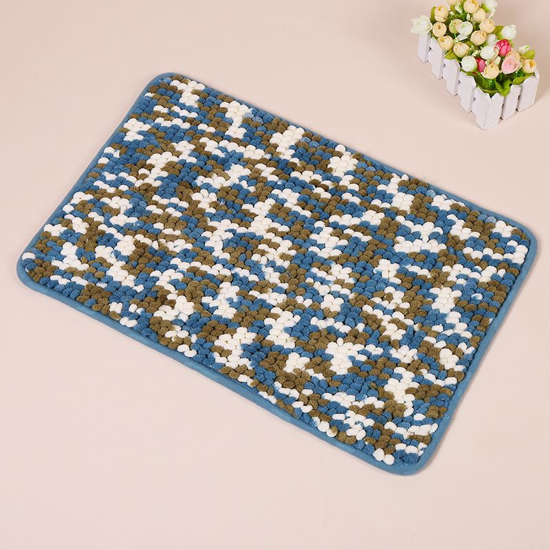 Factory direct sales and wholesale for foreign trade floor MATS, bathroom door MATS, toilet entrance and household door MATS, water-absorbing and anti-slip fabric, comfortable pic 6
