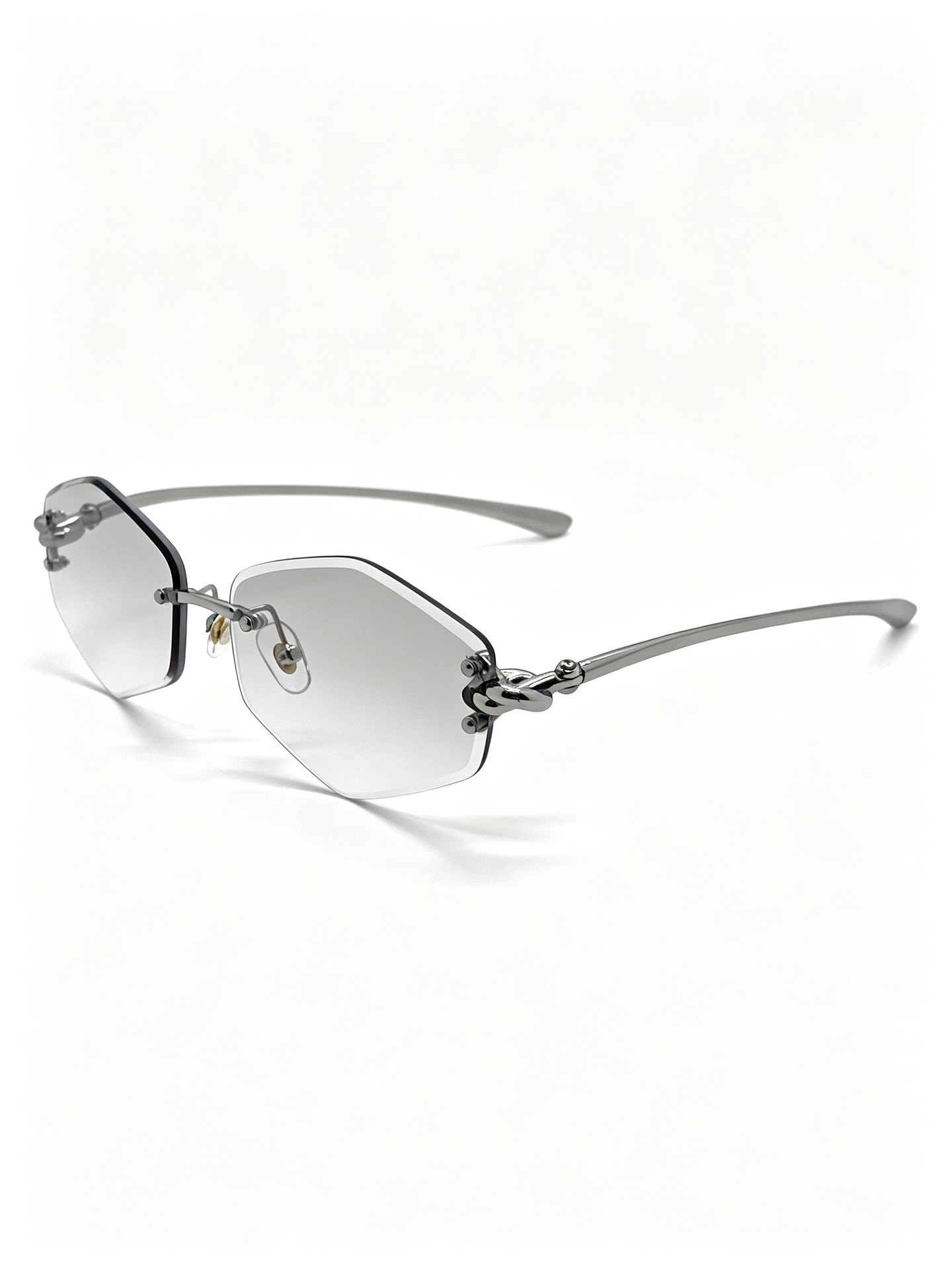 Fashionable polygonal sunglasses for women and men, polarized sunglasses with prescription, trendy and versatile eyewear accessories pic 5