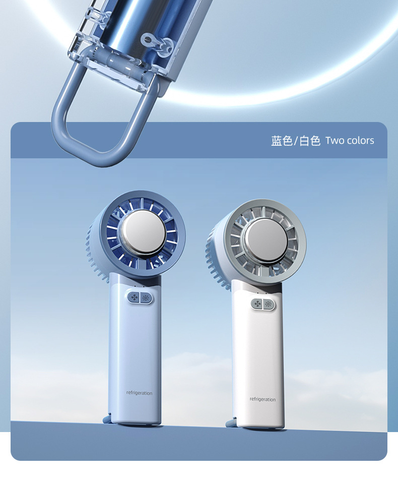 Ultra-high-speed mini fan for powerful cooling, handheld semiconductor mini portable usb charging, strong wind force small electric fan pic 19