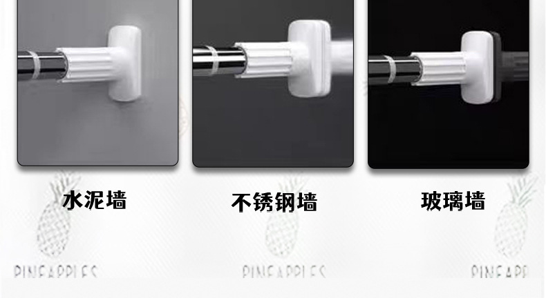 工厂直销家用防水浴帘涤纶挂帘卫生间隔断帘防发霉防水干湿分离帘详情14