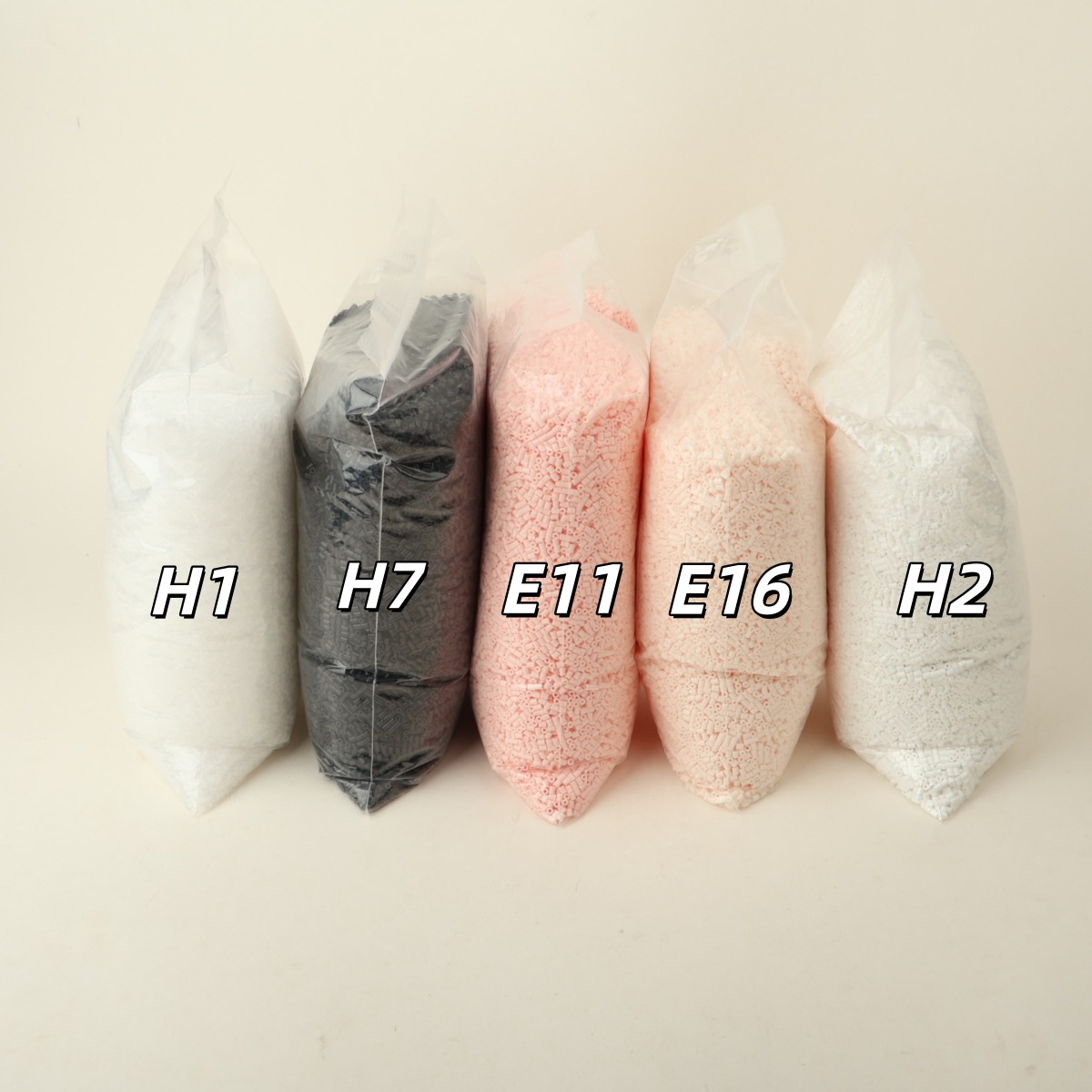 2.6mm拼豆急救补充包融合豆DIY拼图透明黑白肤色常用色号大厂通用详情5