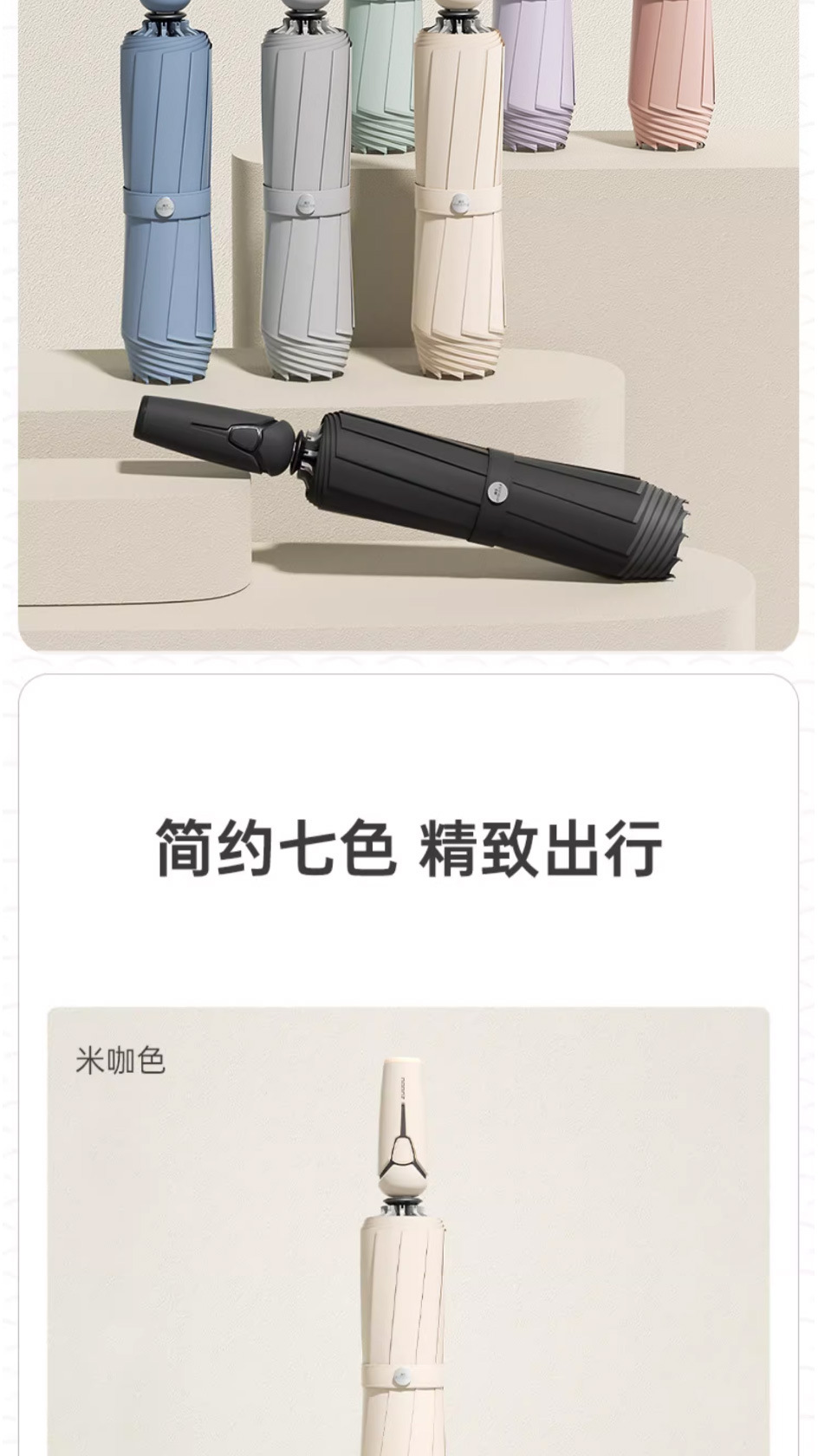 左都全自动雨伞男士反向折叠车载大号暴雨专用女晴雨两用加固抗风详情13