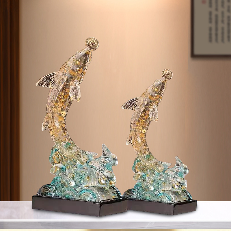 Mengli resin handicraft small ornaments, decorative wealth-attracting ornaments, desktop healing creative gifts, resin handicrafts pic 2