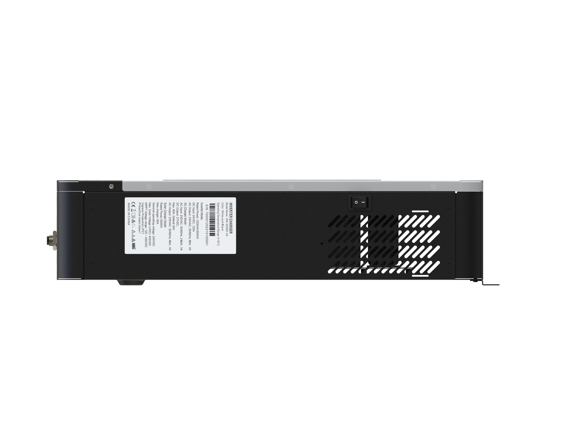 Фотоэлектрический инвертор 3KW 24V, вращающийся на 220V мppt80a солнечная энергия, управляемая однодвигателями pic 4